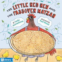 The Little Red Hen and the Passover Matzah book cover