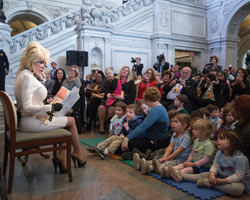 Dolly Parton at the Library of Congress