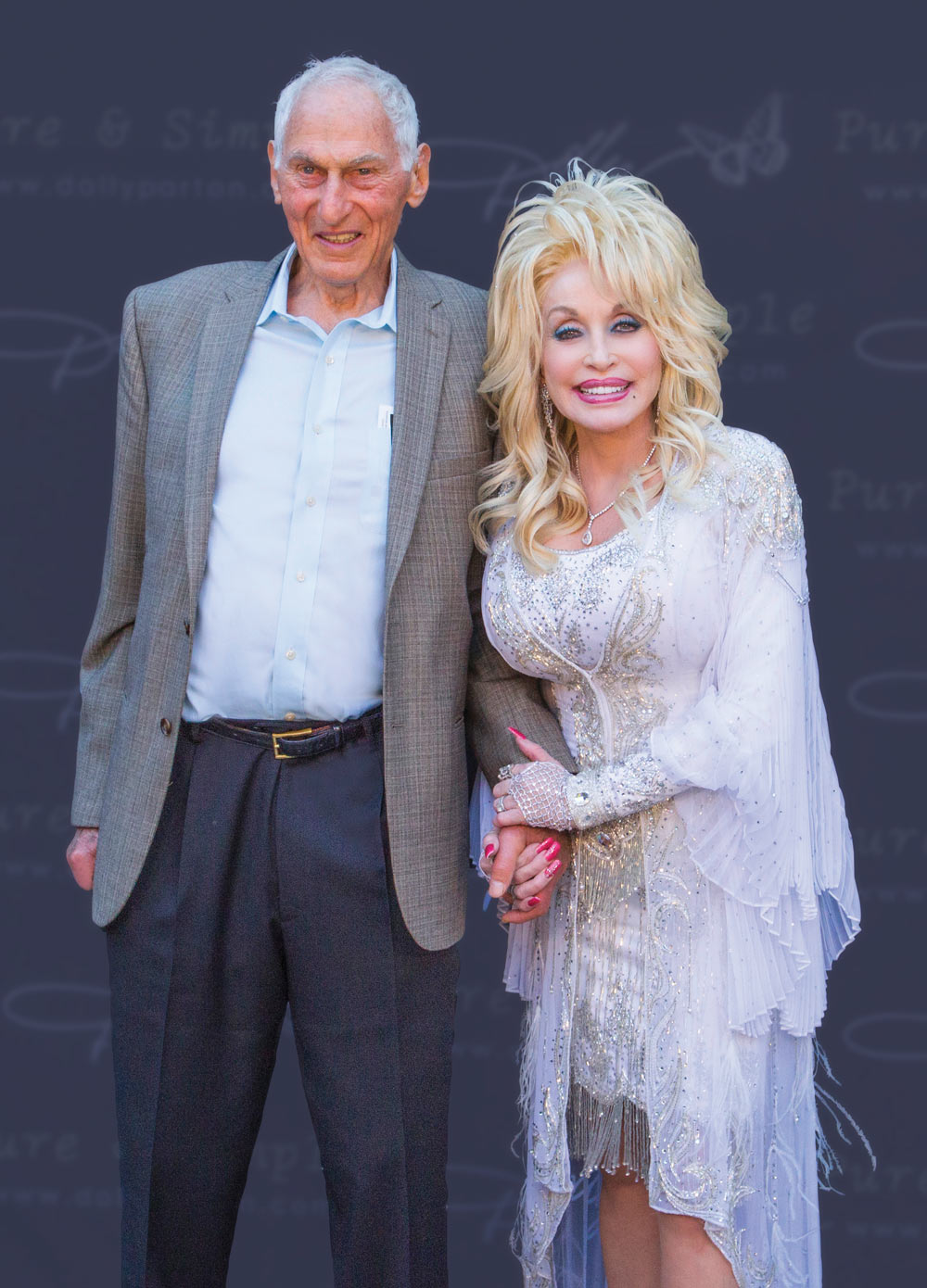 Harold Grinspoon and Dolly Parton